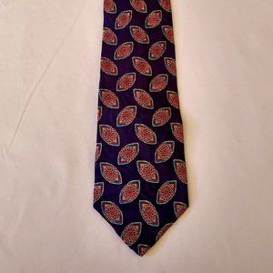 Stonehenge Men's Tie, Blue with paisley patterns